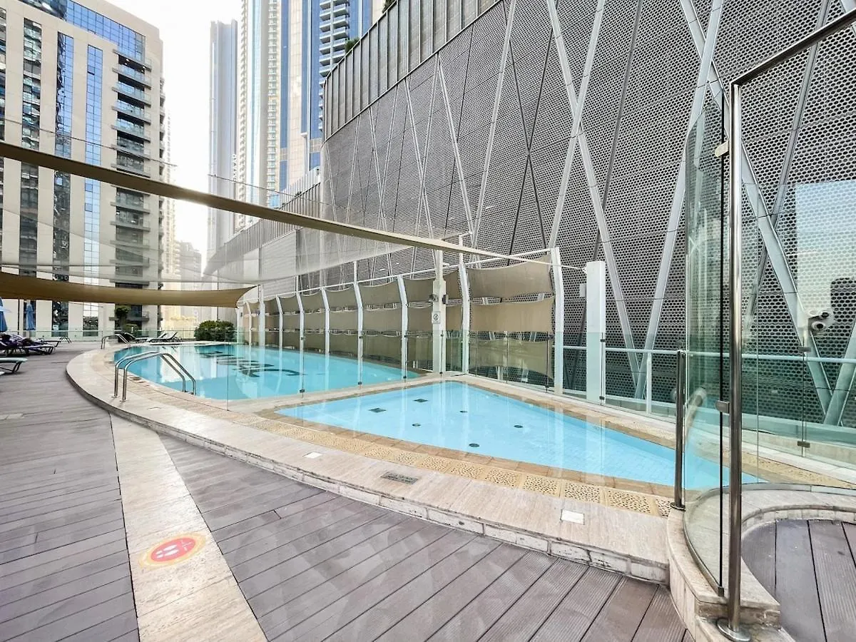 Elegant 1-Bedroom Apartment For 2 At Downtown Dubai With Stunning Canal & Skyline Views