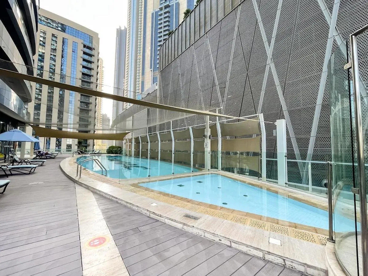 Elegant 1-Bedroom Apartment For 2 At Downtown Dubai With Stunning Canal & Skyline Views United Arab Emirates